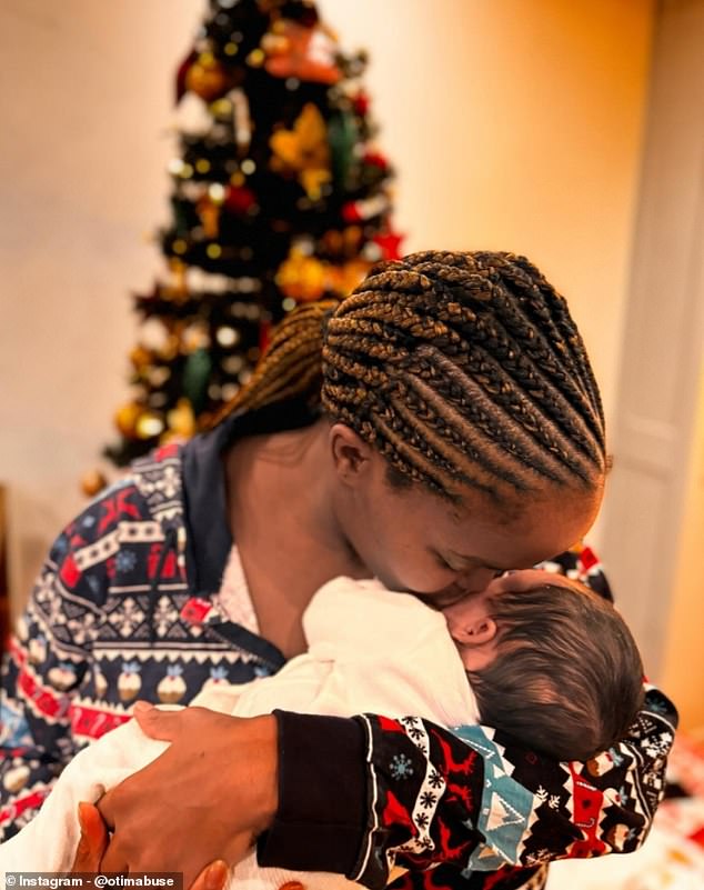 The arrival of Oti and Marius' baby girl was announced on Christmas Day and Oti did not reveal the complications she suffered until later.