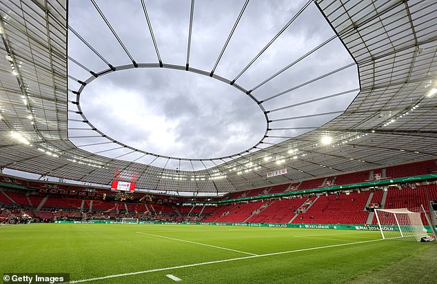 Hundreds of West Ham fans have been banned from Leverkusen's home team.