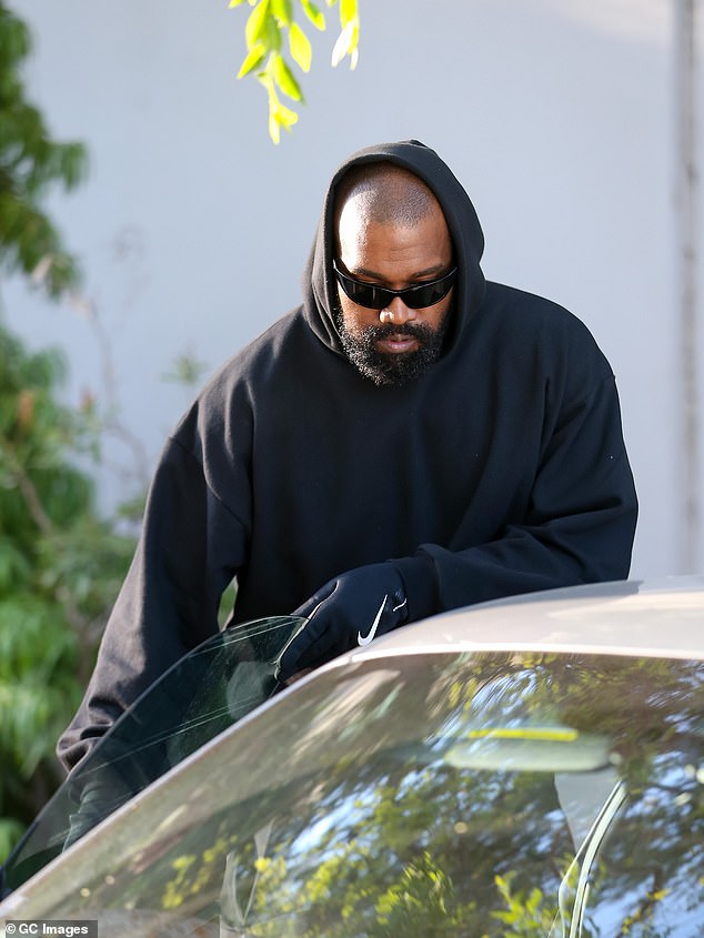 West, who is looking for a buyer for the property, was spotted in Los Angeles on March 22.