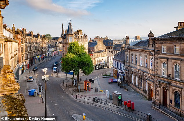 Stirling in Scotland is a surprising inclusion in the top ten, with a low average income meaning renters spend an average of 37.8% of their salary on rental payments.