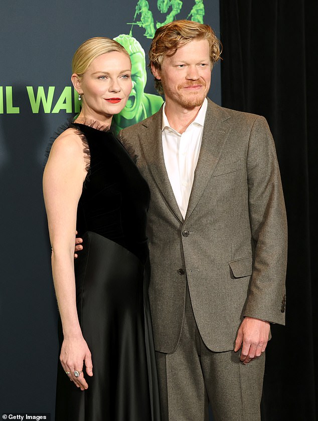 She also revealed that her husband Jesse Plemons, who starred alongside Cruise in 2017's American Made, also gets a cake; the couple seen on April 2