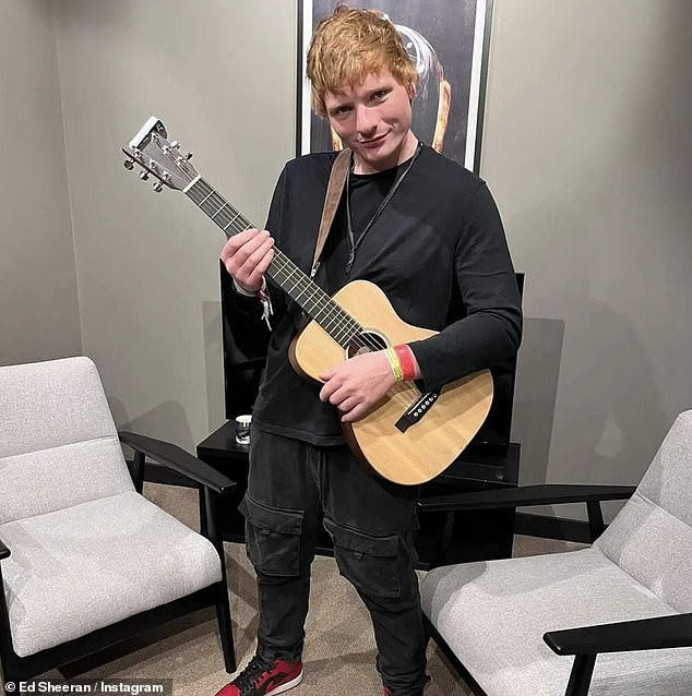 While the musician co-wrote Forget About Us with Ed, 33, he also announced that the duo had collaborated for a second song.