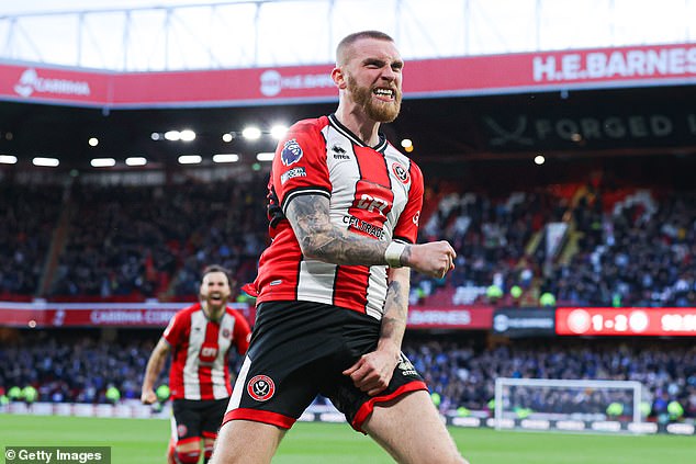 Oli McBurnie equalized three minutes into extra time to send Chelsea home with a point.