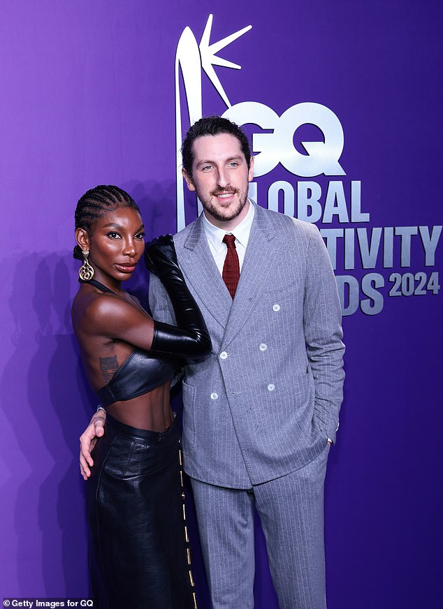 Michaela and the businessman, classified by Forbes as under 30, made their first public debut on the red carpet at the Fashion Awards at the Royal Albert Hall in December last year.