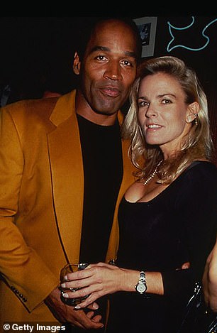 Simpson with his ex-wife Nicole Brown