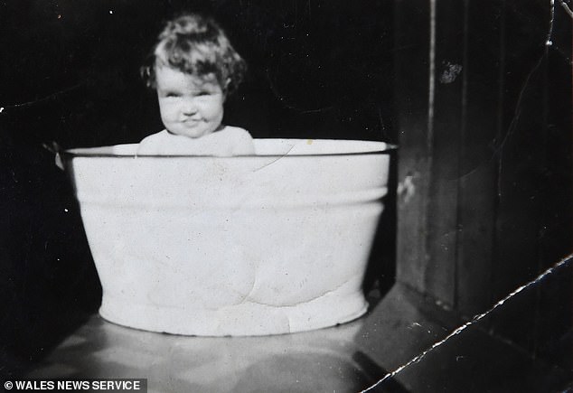 Margaret when she was a child. The couple says the secret to a happy marriage is being friends and laughing