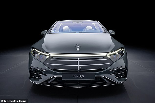 The only exterior tweaks are a bolder black and chrome grille, a nod to the S-Class's radiator, and an old vertical three-pointed Mercedes star.