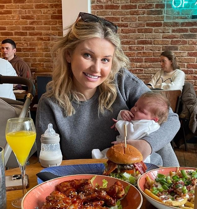 But now the 31-year-old mum has revealed that trolls have even gone so far as to say she overfeeds her and her one-year-old baby, according to The Sun (pictured in May).