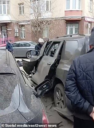 Prozorov appeared wounded after the attack. His car was destroyed by the explosion but his life is not in danger, according to reports