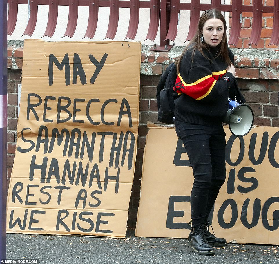 1712941137 160 Ballarat March Demonstration by Samantha Murphy Hannah McGuire and Rebecca