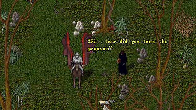 The term nerf, which means to weaken or worsen, appears to originate from the 1997 game Ultima Online (pictured), where players complained that weak weapons appeared to use 'nerf swords'.