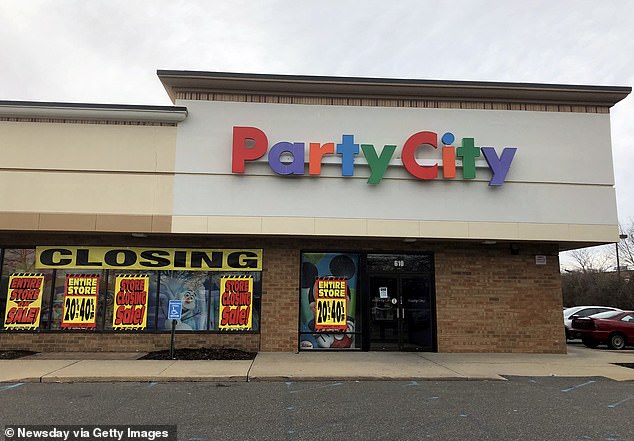 New Jersey-based party supplies retailer Party City emerged from bankruptcy in October but closed 65 locations last year.