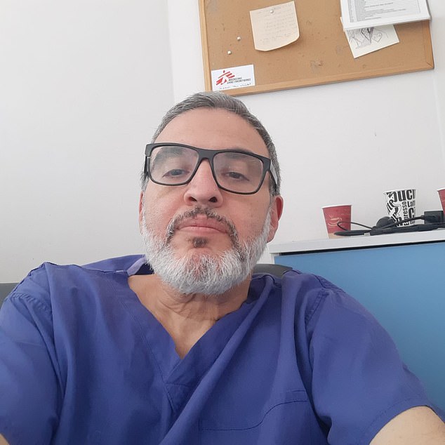 Professor Ghassan Abu-Sittah (pictured) returned to the UK after traveling to Gaza in October