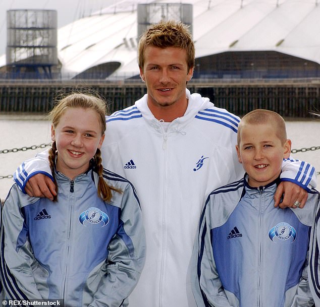 Harry and Katie were childhood sweethearts and were even photographed together with David Beckham in 2005 when they were pre-teens.