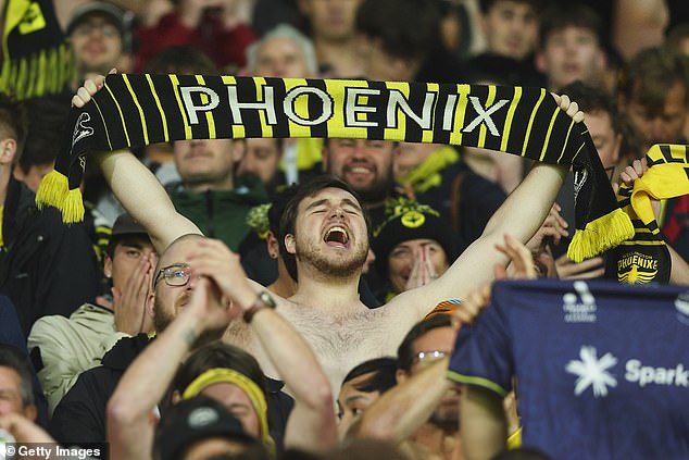 Resilient Phoenix fans who braved the torrential conditions had to wait until the last minute to celebrate the victory.