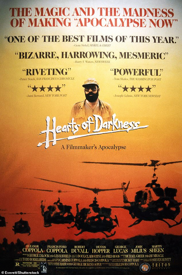 Eleanor was one of the directors of the classic documentary Hearts Of Darkness, following the chaotic making of her husband's 1979 Vietnam War film, Apocalypse Now.