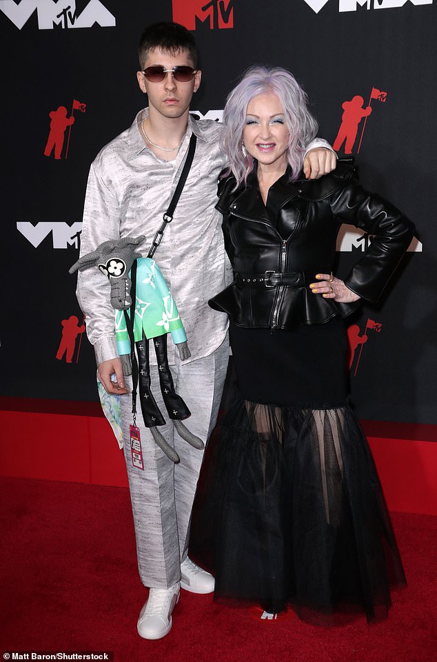 Dex, who is the only child of the Girls Just Want to Have Fun singer and Thornton, has found himself in trouble with the authorities before. Dex and Cyndi photographed at the MTV VMAs in New York in 2021