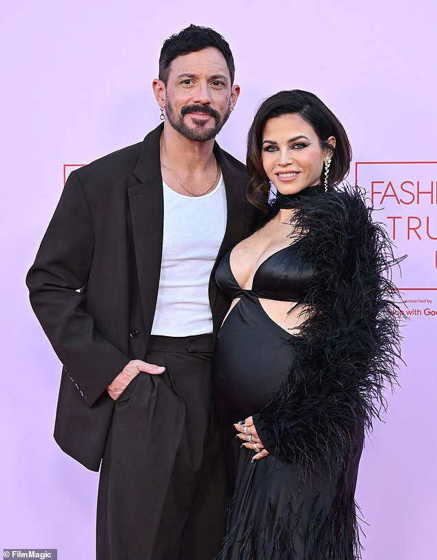 Dewan is expecting her second baby with her fiancé Steve Kazee.  They also have a three-year-old son, Callum.
