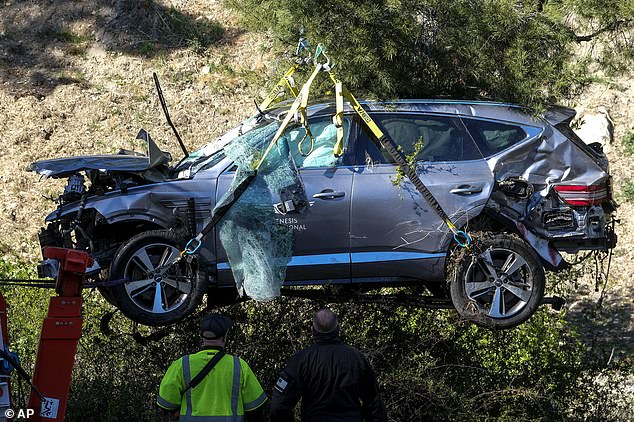 Police said the golfer had 