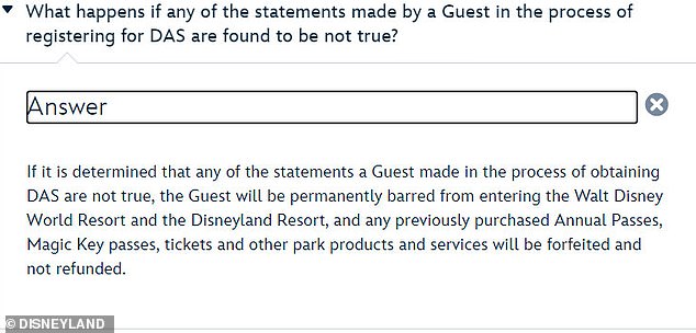 1712979705 930 Disney threatens lifetime bans for park guests who lie about