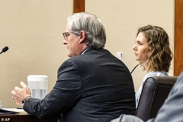 Defendant Ruby Franke looks on during court on Tuesday, February 20, 2024 in St. George, Utah.