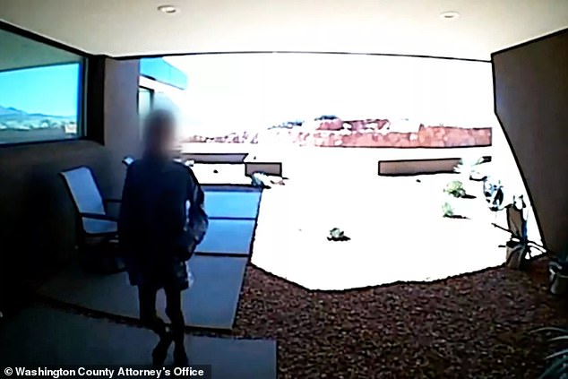 A neighbor who called 911 described the boy (seen here in doorbell footage) as 