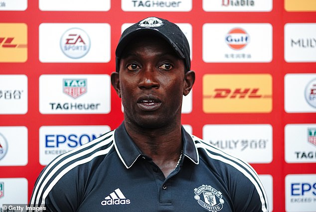 When asked to comment on Katie's comments, a representative for Dwight Yorke declined.  Yorke photographed at a press conference in China in 2018