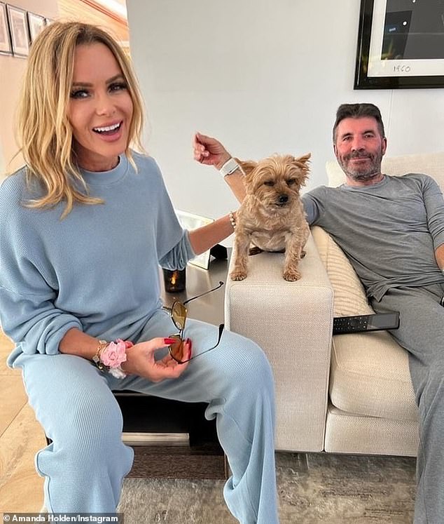 Amanda says the mansion has become a place where she can host talent boss Simon Cowell and his partner Lauren Silverman, further cementing their close friendship.