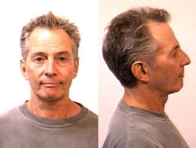 Durst appears in a mugshot from 2001, when he was facing a capital murder charge in Texas.