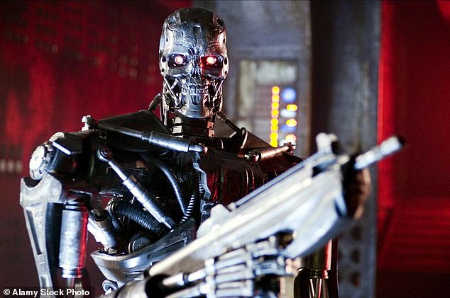 The Terminator film franchise demonstrated how artificial intelligence and killer robots could harm humanity.