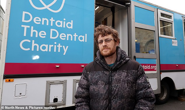 The 43-year-old from Wallsend, North Tyneside, said the dire lack of dental appointments on the NHS and rising private costs prevented him from accessing the care he desperately needed.