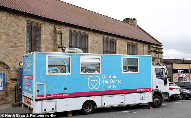The Dentaid truck, with the help of 50 volunteers, stayed in Newcastle for five days, the longest it has stayed in one place