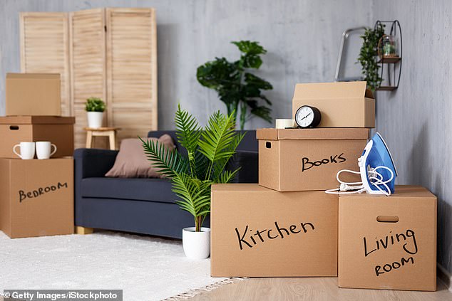 When packing, organization is key. Label each box with its contents and the room it belongs to (file image)
