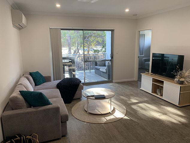 Tash bought the apartment with a $52,000 deposit plus an additional $10,000 from the first home buyer grant, raising the deposit to the recommended 20 per cent mark.