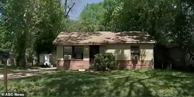 Carter's Kittridge home where he allegedly held the woman prisoner and sexually abused her.