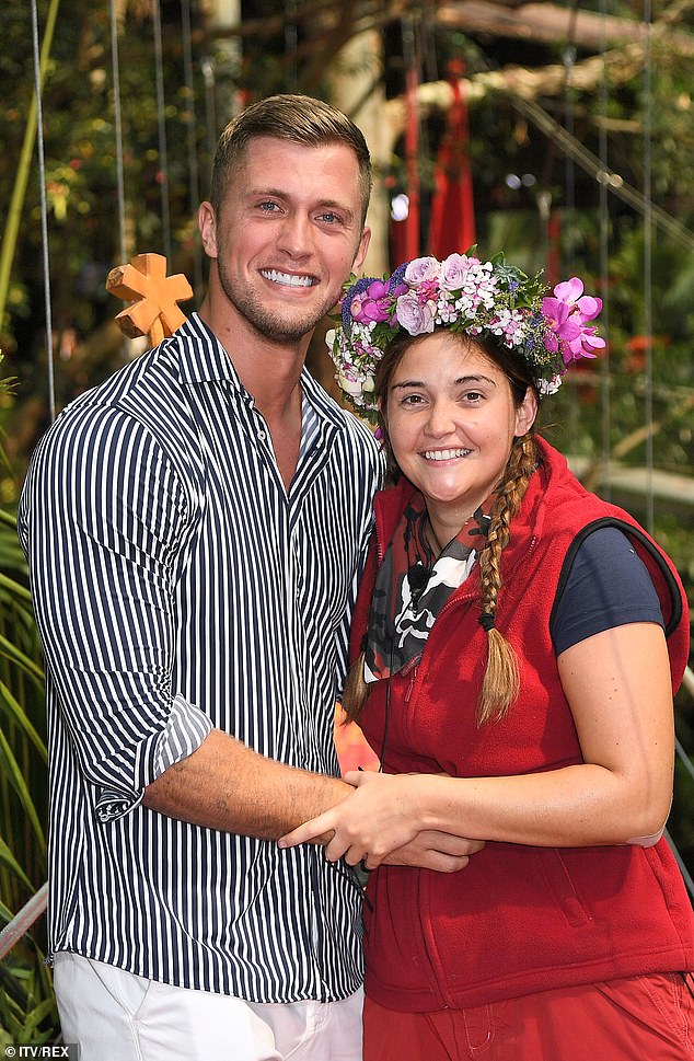 Dan greeted Jacqueline as she emerged from the jungle after winning I'm a Celebrity... Get Me Out of Here! in 2019