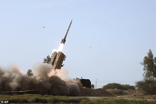 Missile launched during military exercise in southern Iran