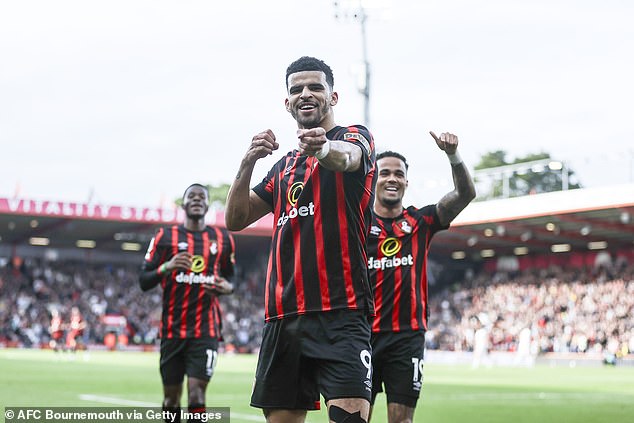 Striker Dominic Solanke capped an impressive performance by scoring the first goal.