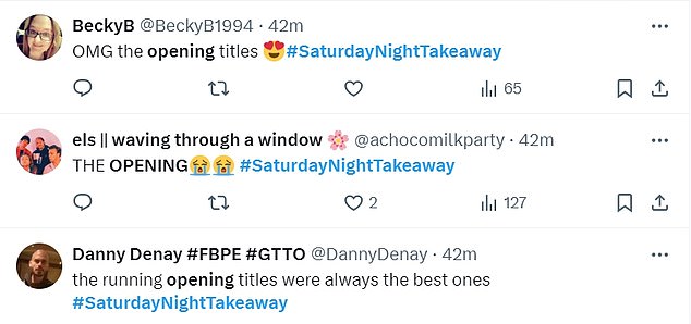 1713038505 529 Saturday Night Takeaway fans admit theyre feeling emotional and nostalgic