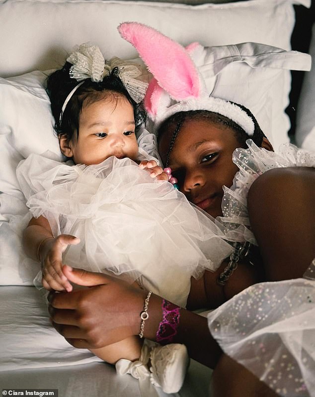 The couple also share Sienna, six, and son Win, three. Ciara shares a nine-year-old son, named Future Zahir Wilburn, with her ex-fiancé Future, 40.