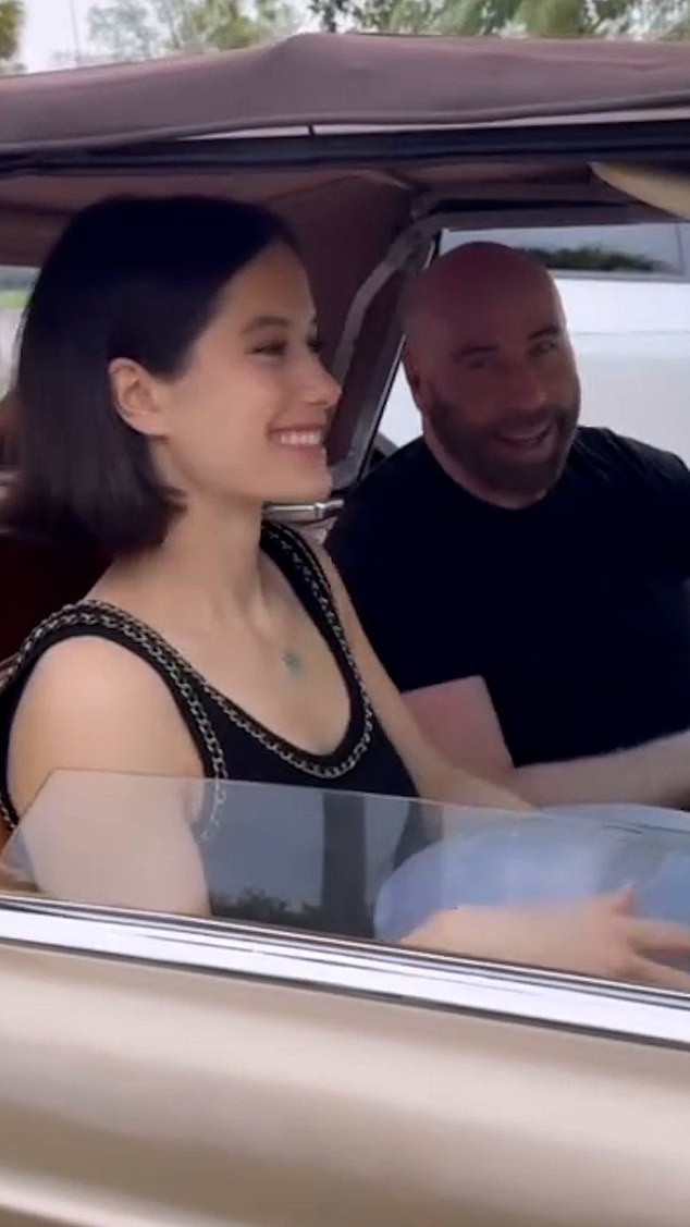 Travolta recently shared a post celebrating his daughter's birthday a week ago. In a montage clip, the father-daughter duo enjoyed a fun ride together in a vintage car.