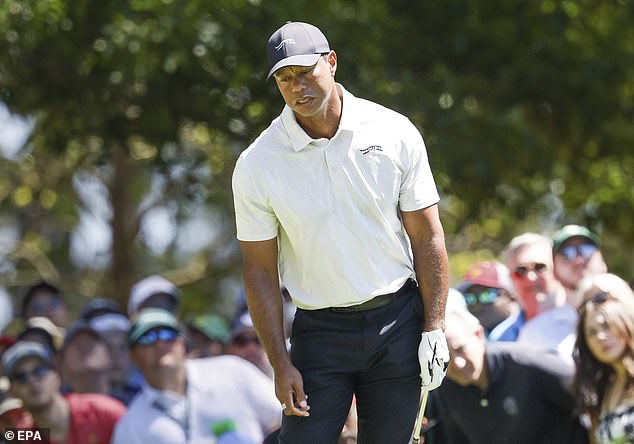 After making the cut on Friday, Tiger Woods recorded his worst score at Augusta National.