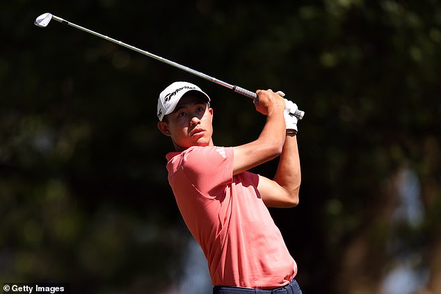 Collin Morikawa is hoping to win a third major title and put in a solid round on Saturday.