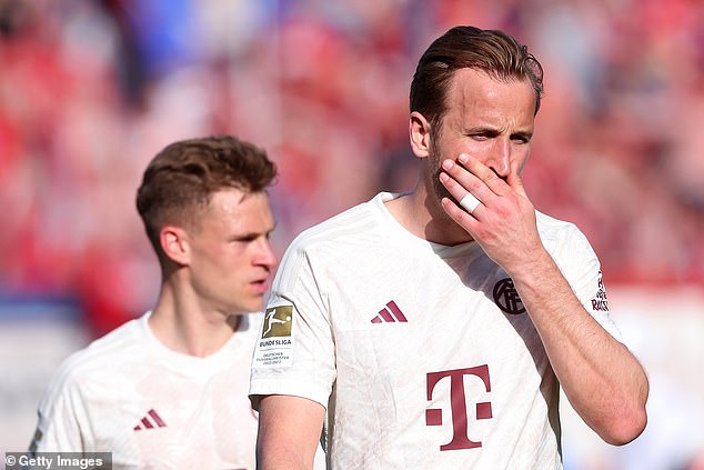 Leverkusen defeated Bayern Munich and Bundesliga top scorer Harry Kane