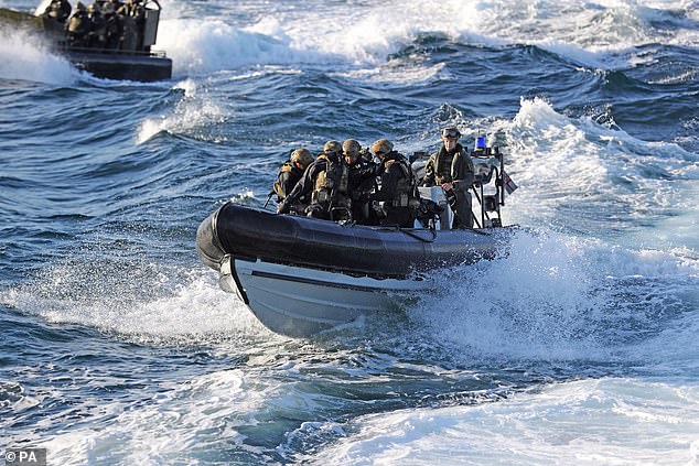 The commandos have already carried out reconnaissance along the Lebanese coast ahead of a possible maritime rescue mission.