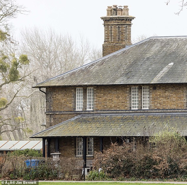 Ms Kelly was asked to leave her Grade II listed cottage on the Windsor estate (pictured) just months after Her Majesty's death in 2022.