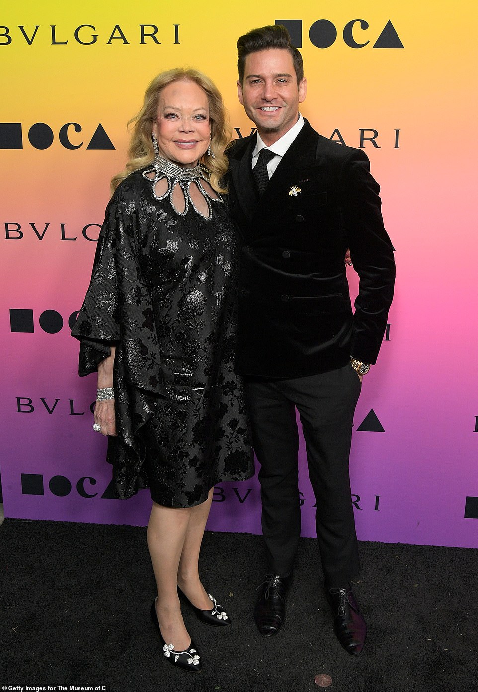 Candy Spelling and Josh Flagg made a pretty adorable couple on the red carpet