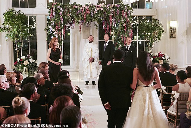 The Suits wedding scene in which Rachel, Meghan's character, says 'I do'