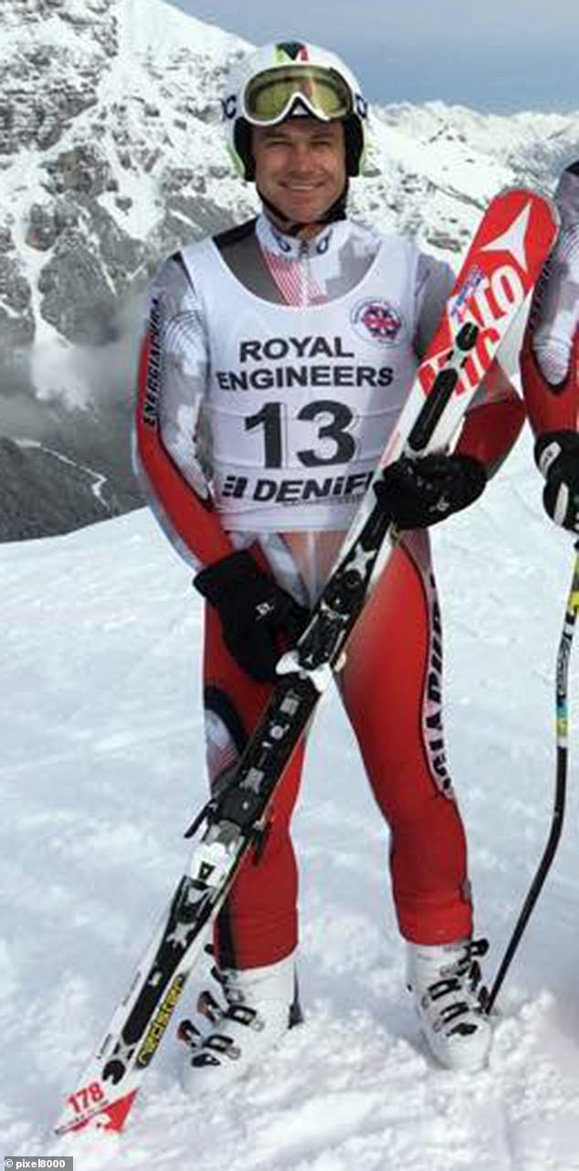 Army sergeant and keen skier Emile Chilliers