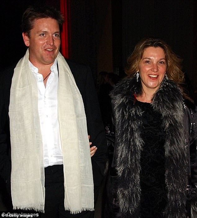 Prior to his relationship with Davies, the celebrity chef enjoyed a four-and-a-half-year romance with James Bond producer Barbara Broccoli (pictured together).